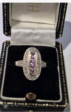 Pink Sapphire and Diamond