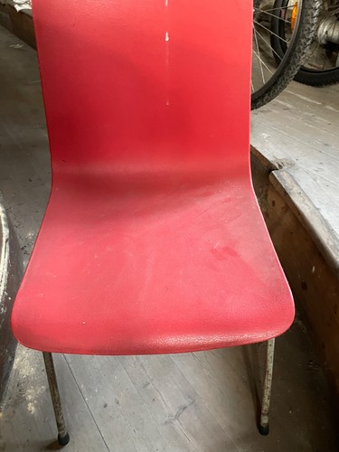 Red plastic stacking - 16, x