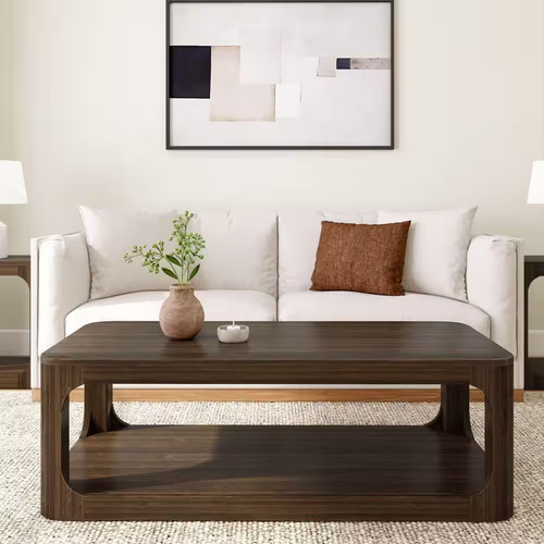 Forma walnut rectangle - in.,