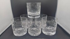 6 vintage Stuart Crystal