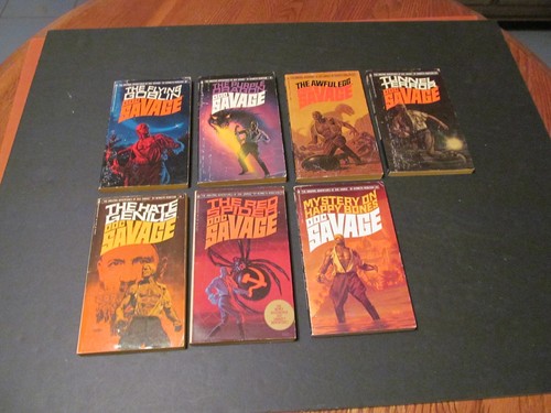 Doc savage bantam paperbacks - doc,