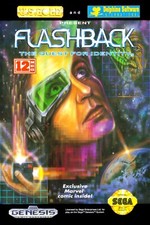 Flashback Sega Genesis BOX ART