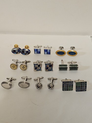 Vintage cufflinks lot 9 - vintage, of