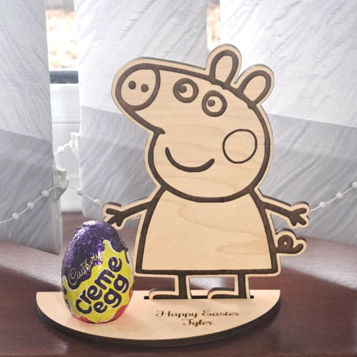 Personalised peppa pig creme - pig,