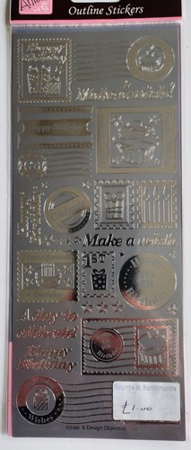 Anita outline stickers - outline,