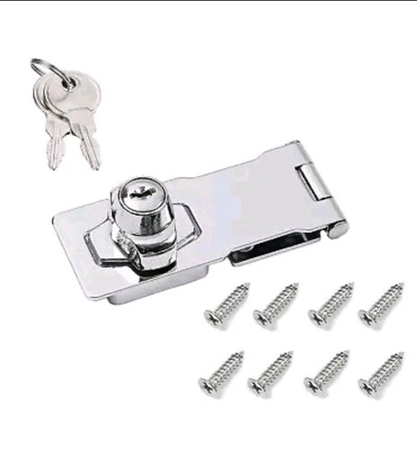 Locking hasp and staple - 3",
