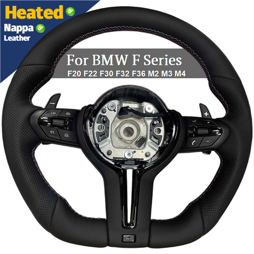 Heated nappa leather - heated, steering