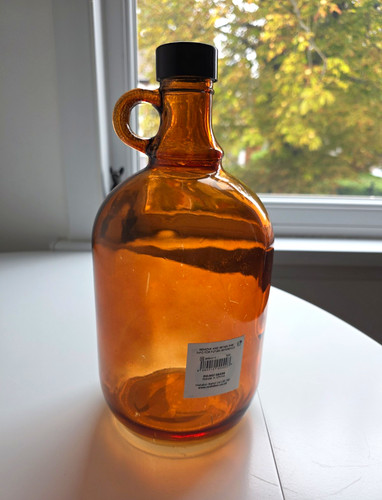 Matalan large amber glass - large,