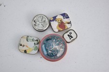 Vintage Job Lot x5 Trinket Boxes, Storage Pots & Pill Boxes