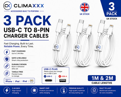 Iphone charger cable - (3,