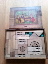 Antique Wooden Building Block