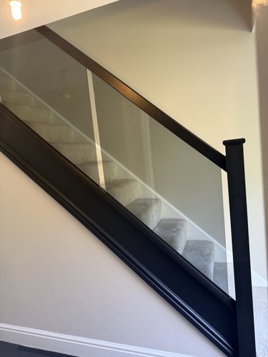 Bespoke glass and oak - and,