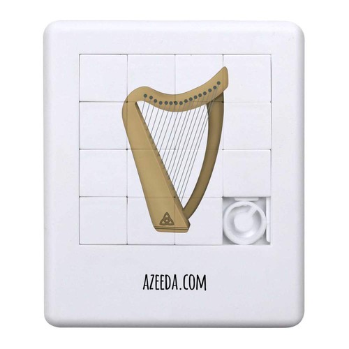 Celtic harp sliding puzzle - harp',