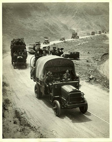 Army trucks bearing 200 - trucks,