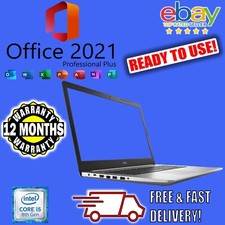 Dell Inspiron 17 5775 17.3" Inch W10 Office i5 32GB RAM 1.2TB SSD Fast Laptop