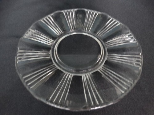 Fostoria clear sunray 4 - clear, 1/4