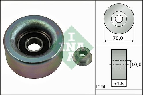 Deflection guide pulley - deflection/guide,