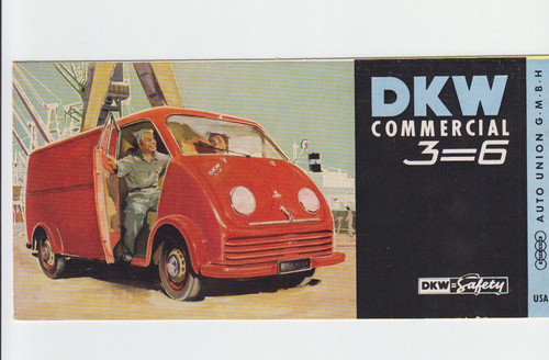 Dkw commercial 1955 - dkw,