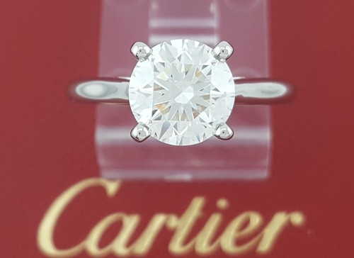 Cartier solitaire 1895 - solitaire, round
