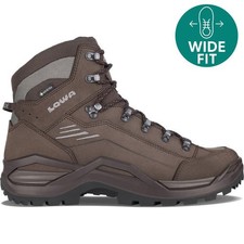 Lowa Renegade Evo Mid GTX Wide Fit Mens Waterproof Walking Boots Brown Size 8-13