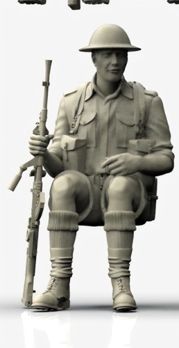 Ww2 british soldier north - british,