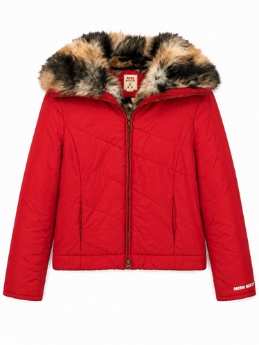 Miss sixty y2k red faux - red, fur