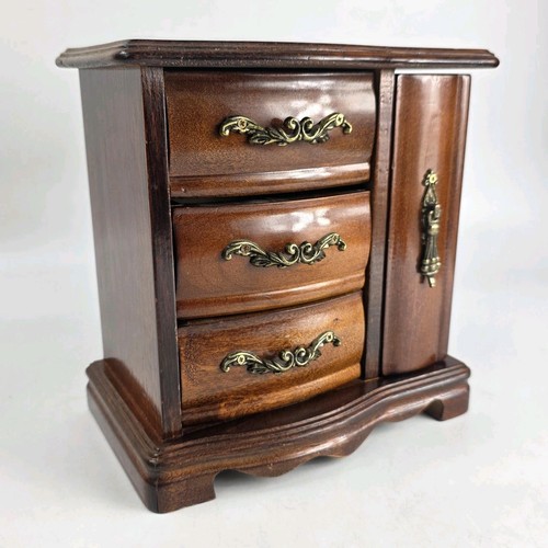 Wooden jewellery cabinet - jewellery,