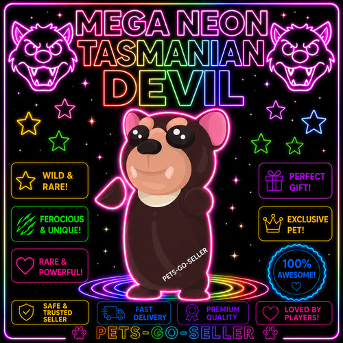 Mega neon tasmanian devil - tasmanian,