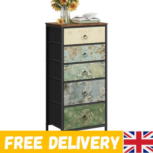 Elegant drawer chest - 5-drawer,