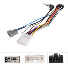 Fit For Nissan Android Stereo Radio Wiring Harness 20Pin Connector ISO Adapter