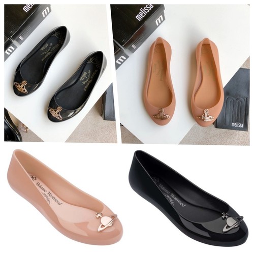 Ladies flat slip jelly - ladies,