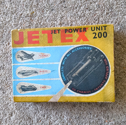 Jetex jet power unit 200 - jetex, boxed