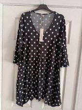 Marina Kaneva Polka Dot Dress