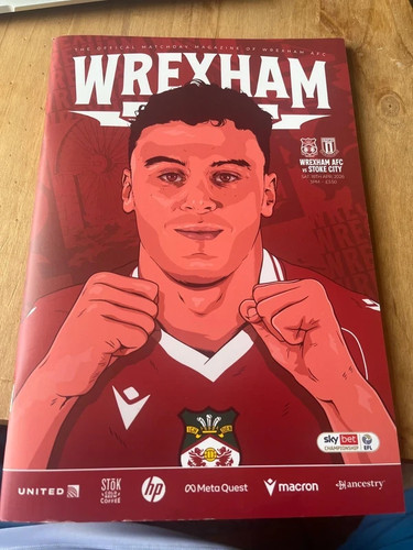 Wrexham stoke city official - wrexham,