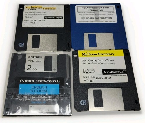 Vintage software lot - vintage,