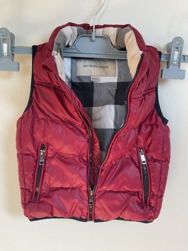 Boys burberry gilet bodywarmer - boys,