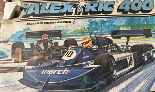1980 vintage scalextric 400 - vintage,
