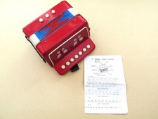 Vintage Goodlin Midget Beginner's Accordion 7 + 3 Bass/Harmonic/Air Buttons