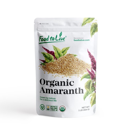 Organic amaranth flour - amaranth,