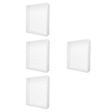 Set of 4 Concrete Blocks Square Mold Hollow Brick Cement for