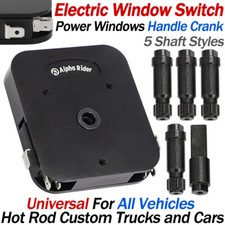 Universal Electric Window Switch Kit For All Vehicles GM Ford Power Window Crank