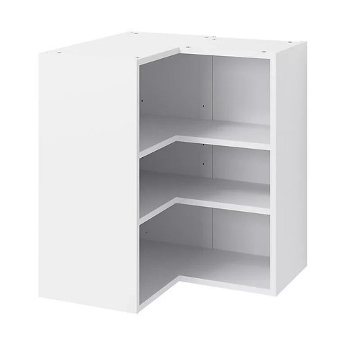 Homebase plain white corner - white,