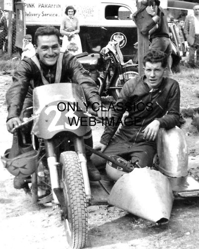 1958 chris vincent motorcyle - 1958,