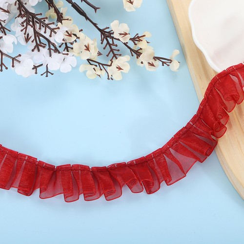 Ruffle lace ribbon trim - lace,