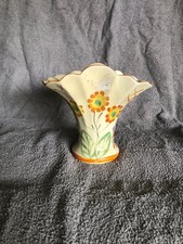 Arthur Wood Stella Art Deco Vintage Vase Flowers Leaves Design