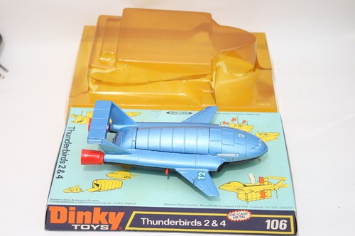 Vintage dinky toys thunderbird - dinky,