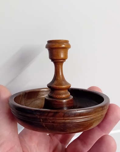 Turned wooden chamber - wooden,