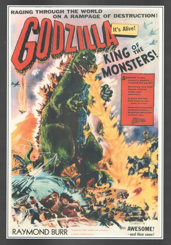 Godzilla raymond burr - raymond, ~