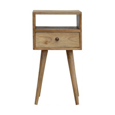 Solid Mango Wood Bedside Table