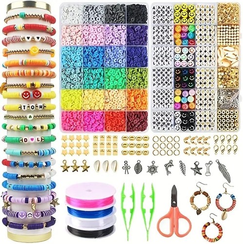 7200pcs set clay beads for - 7200pcs/set,